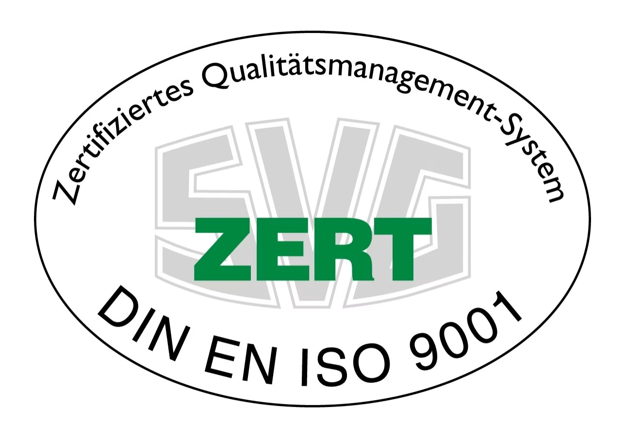 Logo ISO9001 Zertifizierung